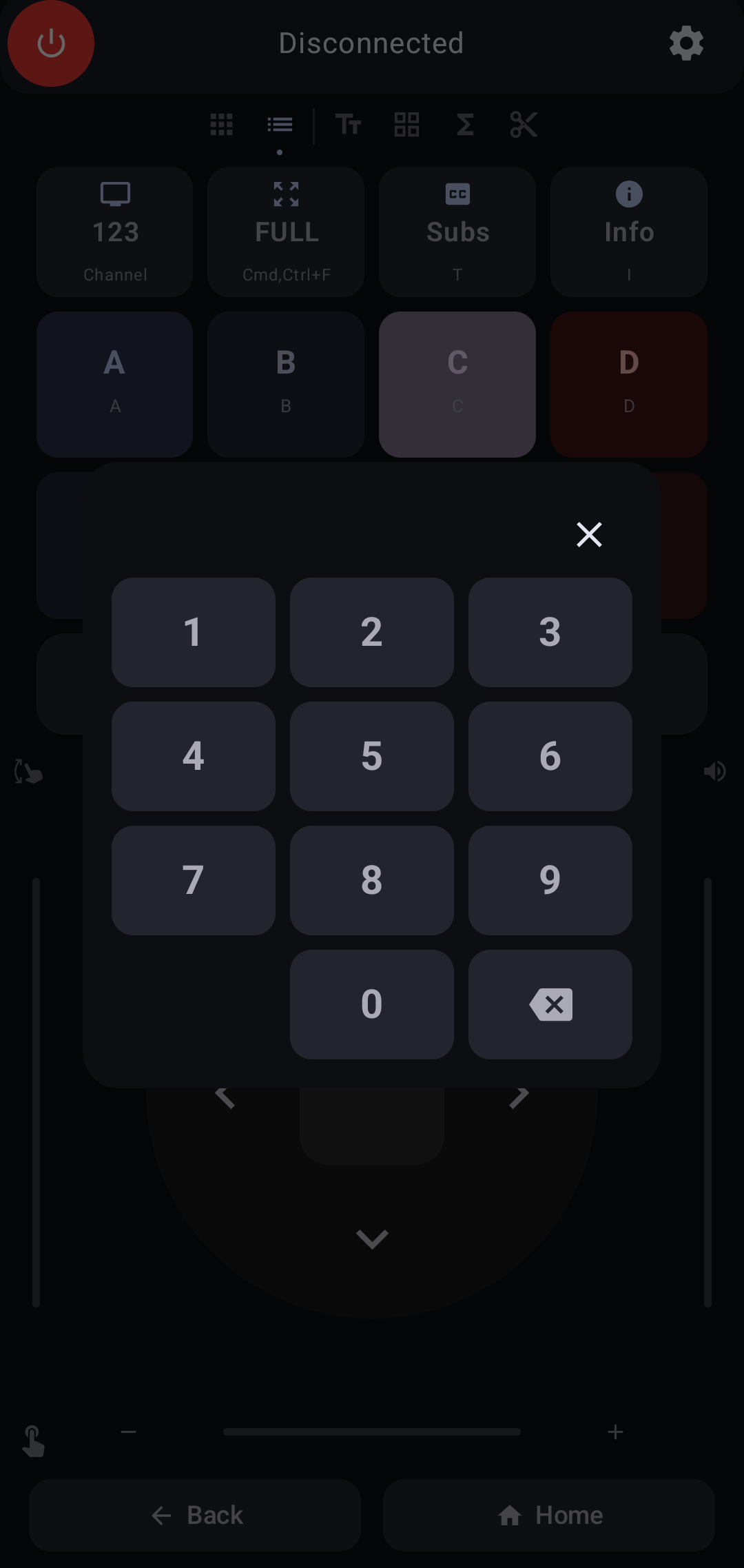Number pad overlay